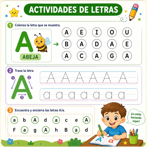 Actividades de letras